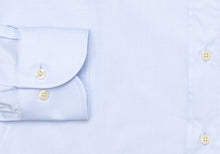 Load image into Gallery viewer, The Blue Fine Twill Mid-Spread Dress Shirt Dress Shirt- Ledbury