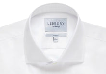 Load image into Gallery viewer, The White Fine Twill Spread Dress Shirt Dress Shirt- Ledbury
