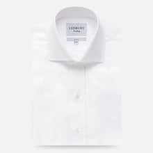 Load image into Gallery viewer, The White Fine Twill Spread Dress Shirt Dress Shirt- Ledbury