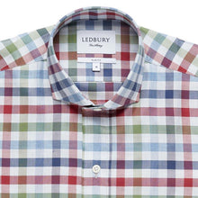 Load image into Gallery viewer, The Red Greycourt Gingham Casual Shirt Casual Shirt- Ledbury
