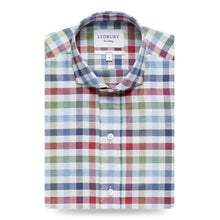 Load image into Gallery viewer, The Red Greycourt Gingham Casual Shirt Casual Shirt- Ledbury