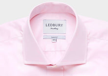 Load image into Gallery viewer, The Pink Fine Twill Spread Dress Shirt