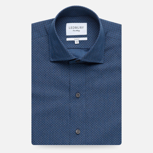 The Winhall Print Dress Shirt