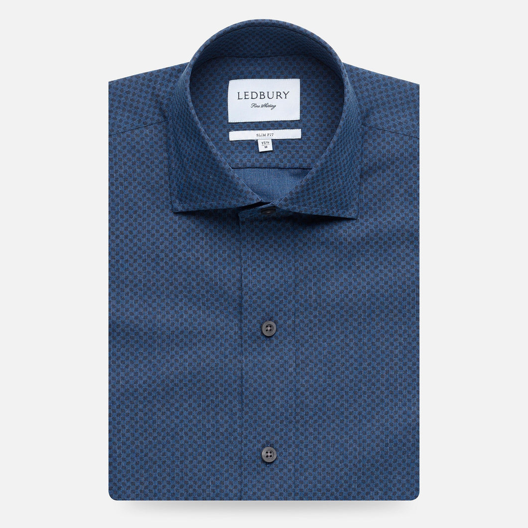 The Winhall Print Dress Shirt