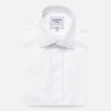 Load image into Gallery viewer, The Camrose Dot Covered Placket Tuxedo Shirt