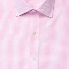 Load image into Gallery viewer, The Pink Gingham Poplin Dress Shirt
