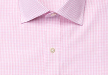 Load image into Gallery viewer, The Pink Gingham Poplin Dress Shirt
