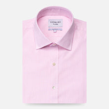 Load image into Gallery viewer, The Pink Gingham Poplin Dress Shirt