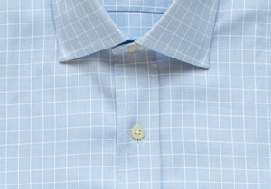 The Light Blue Haynes Check Dress Shirt