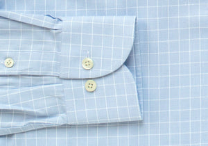 The Light Blue Haynes Check Dress Shirt