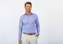 Load image into Gallery viewer, The Pink Prestwick Performance Gingham Dress Shirt Dress Shirt- Ledbury