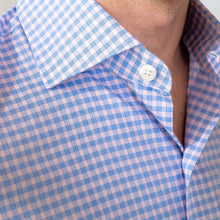 Load image into Gallery viewer, The Pink Prestwick Performance Gingham Dress Shirt Dress Shirt- Ledbury