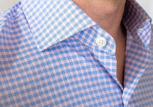 Load image into Gallery viewer, The Pink Prestwick Performance Gingham Dress Shirt Dress Shirt- Ledbury