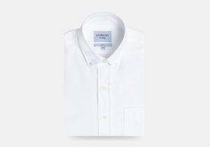 The White Mayfield Washed Oxford Casual Shirt Casual Shirt- Ledbury