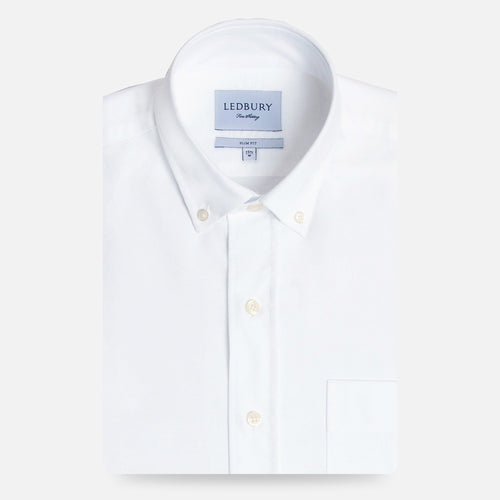 The White Mayfield Oxford Casual Shirt Casual Shirt- Ledbury