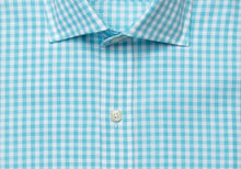 Load image into Gallery viewer, The Aqua McAdam Gingham Casual Shirt Casual Shirt- Ledbury