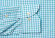 Load image into Gallery viewer, The Aqua McAdam Gingham Casual Shirt Casual Shirt- Ledbury