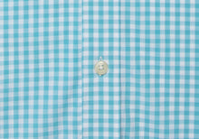 Load image into Gallery viewer, The Aqua McAdam Gingham Casual Shirt Casual Shirt- Ledbury