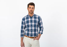 Load image into Gallery viewer, The Cadet Blue Rawls Plaid Casual Shirt Casual Shirt- Ledbury