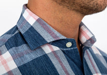 Load image into Gallery viewer, The Cadet Blue Rawls Plaid Casual Shirt Casual Shirt- Ledbury