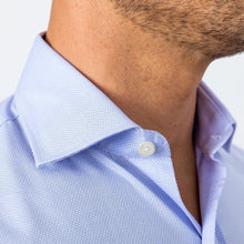 Load image into Gallery viewer, The Blue Eckerson Dobby Dot Dress Shirt Dress Shirt- Ledbury
