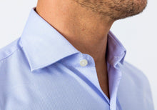 Load image into Gallery viewer, The Blue Eckerson Dobby Dot Dress Shirt Dress Shirt- Ledbury