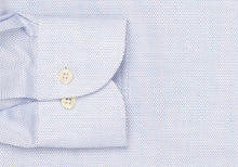 Load image into Gallery viewer, The Blue Farrell Dobby Dot Dress Shirt Dress Shirt- Ledbury
