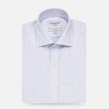 Load image into Gallery viewer, The Blue Farrell Dobby Dot Dress Shirt Dress Shirt- Ledbury