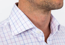 Load image into Gallery viewer, The Lilac Birchcrest Check Dress Shirt Dress Shirt- Ledbury