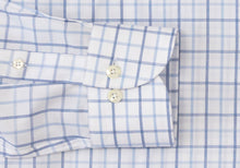 Load image into Gallery viewer, The Light Blue Birchcrest Check Dress Shirt Dress Shirt- Ledbury