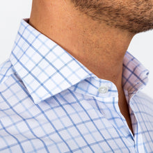 Load image into Gallery viewer, The Light Blue Birchcrest Check Dress Shirt Dress Shirt- Ledbury