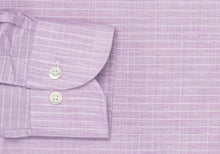 Load image into Gallery viewer, The Violet Crestwood Heather Windowpane Dress Shirt Dress Shirt- Ledbury