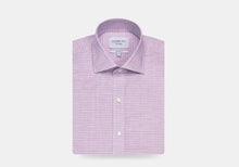 Load image into Gallery viewer, The Violet Crestwood Heather Windowpane Dress Shirt Dress Shirt- Ledbury