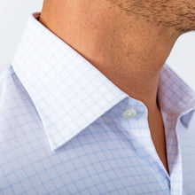 Load image into Gallery viewer, The Lavender Lewiston Check Dress Shirt Dress Shirt- Ledbury
