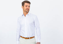 Load image into Gallery viewer, The Lavender Lewiston Check Dress Shirt Dress Shirt- Ledbury