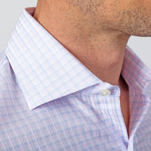 Load image into Gallery viewer, The Pink Cloverly Check Dress Shirt Dress Shirt- Ledbury