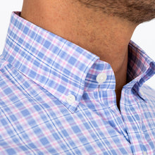 Load image into Gallery viewer, The Pink Fairford Performance Check Casual Shirt Casual Shirt- Ledbury