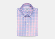 Load image into Gallery viewer, The Pink Fairford Performance Check Casual Shirt Casual Shirt- Ledbury