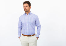 Load image into Gallery viewer, The Pink Fairford Performance Check Casual Shirt Casual Shirt- Ledbury