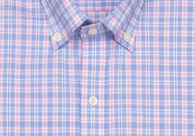 Load image into Gallery viewer, The Pink Fairford Performance Check Casual Shirt Casual Shirt- Ledbury