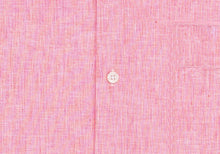 Load image into Gallery viewer, The Red Short Sleeve Covington Cotton Linen Casual Shirt Casual Shirt- Ledbury