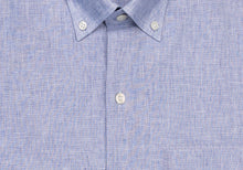 Load image into Gallery viewer, The Light Blue Short Sleeve Covington Cotton Linen Casual Shirt Casual Shirt- Ledbury
