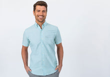 Load image into Gallery viewer, The Leaf Short Sleeve Covington Cotton Linen Casual Shirt Casual Shirt- Ledbury