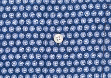 Load image into Gallery viewer, The Navy Short Sleeve Nowlen Dot Print Casual Shirt Casual Shirt- Ledbury