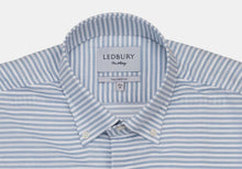 Load image into Gallery viewer, The Blue Short Sleeve Wysall Stripe Casual Shirt Casual Shirt- Ledbury