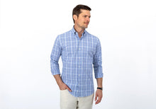 Load image into Gallery viewer, The Blue Dickinson Check Casual Shirt Casual Shirt- Ledbury