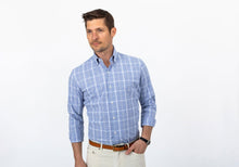 Load image into Gallery viewer, The Blue Dickinson Check Casual Shirt Casual Shirt- Ledbury