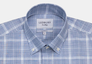The Blue Dickinson Check Casual Shirt Casual Shirt- Ledbury