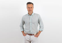 Load image into Gallery viewer, The Sage Merino Winther Check Dress Shirt Dress Shirt- Ledbury