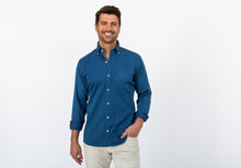 Load image into Gallery viewer, The Dark Blue Indigo Arnett Casual Shirt